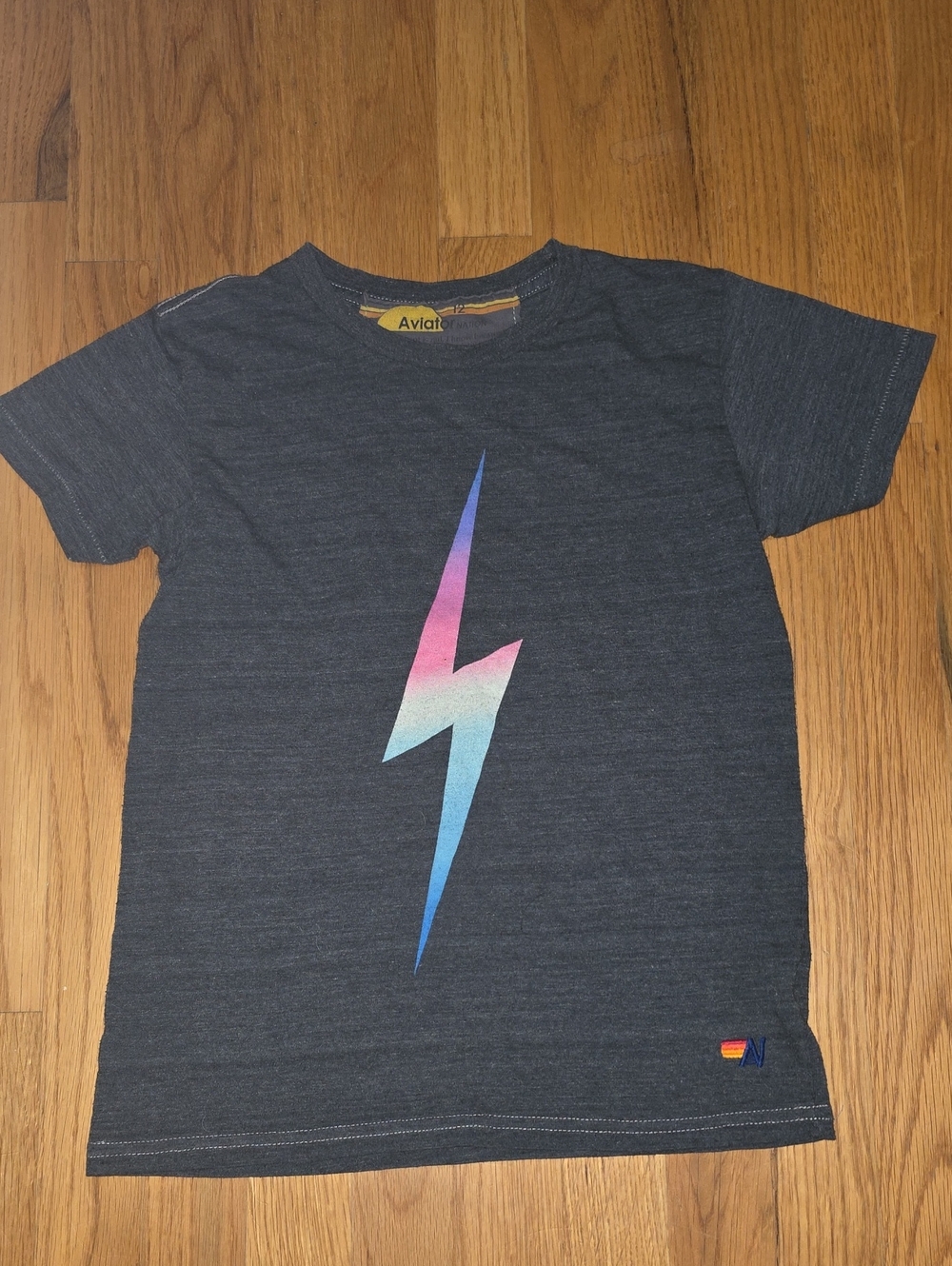 Aviator Nation Kids Lightning Graphic Tee